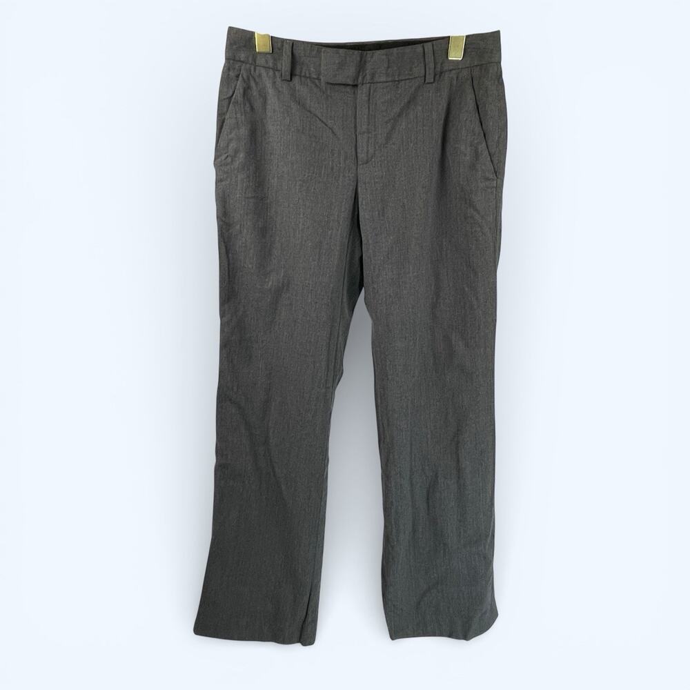 Banana Republic Women's Stretch Wool Pants Gray Size 2S Lined